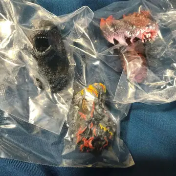 제일복권 고질라 괴수난무 E상 몬스터 헤드 마그넷 3체 세트