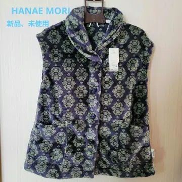 HANAEMORI 네이비 꽃무늬 베스트