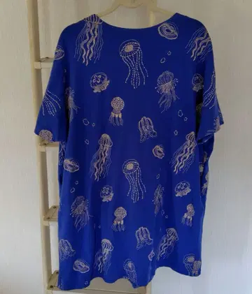 마블슈드 해파리 반팔 튜닉