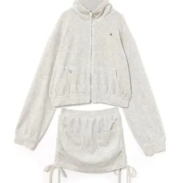 andmary 하트 포인트 걸즈 세트 업 안도마리