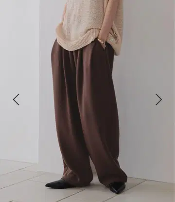 컷 이지 코쿤 팬츠 lowrysfarm 브라운