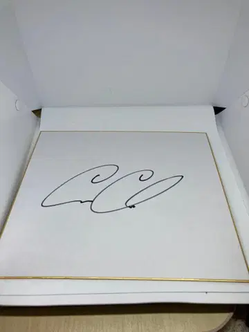 PGA 투어 프로 골퍼 캐머런 챔프 선수의 친필 사인