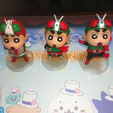 짱구는 못말려 x 가면라이더 콜라보레이션 피규어 컬렉션