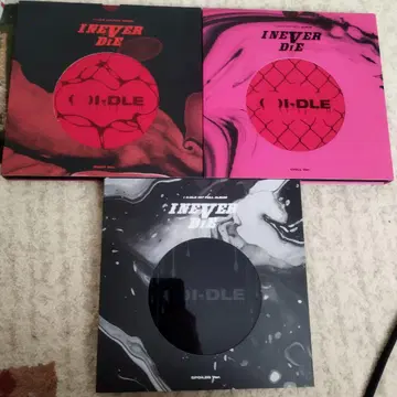 (G)I-DLE I NEVER DIE 3장 세트 트레이딩 카드 없음