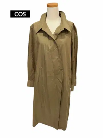 COS 코스 더블 브레스트 미디 셔츠 원피스 사이즈 38