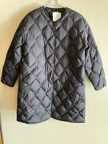 UNIQLO 라이트 다운 릴랙스 코트 블랙 XL 미사용 새상품