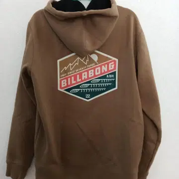 BILLABONG 플리스 후드 브라운