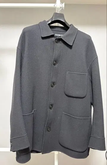 유니클로 +J 울 블렌드 오버사이즈 셔츠 자켓