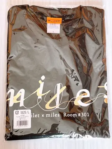 milet Room #301 vol.2 티셔츠 BLACK L 사이즈