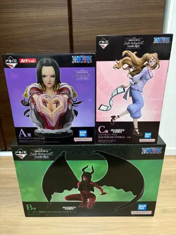 미개봉 제일복권 원피스 A상 B상 C상 3체 세트