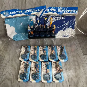 ANA 콜라보 피규어 10개와 백 세트