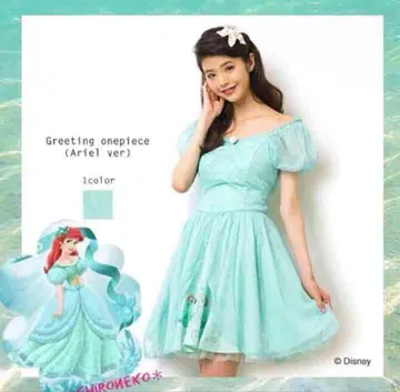 정가 이하 무료배송 택 포함 미사용 새상품 시크릿허니 아리엘 원피스