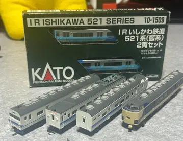 521계 2차 차량 (IR이시카와 철도) + 덤 419계 N 게이지