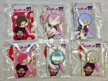 몽치치 막대 달린 페이스 참 6종 컴플리트 세트