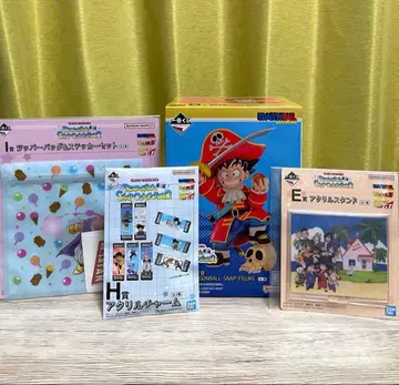 제일복권 드래곤볼 SNAP COLLECTION 2 B상 손오공 세트