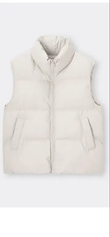 GU 화이트 다운 베스트