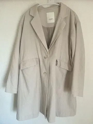 StudioCLIP 코튼 린넨 트렌치코트