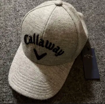 새상품 Callaway 니트 캡 모자 F 그레이 골프 캘러웨이