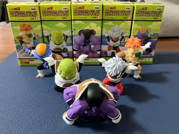 드래곤볼 Z 조립식 월드 콜렉터블 피규어 기뉴 특전대 세트