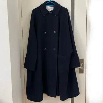 베리떼꾸르 veritecoeur 울 롱 코트 네이비 프리