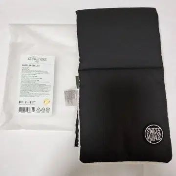 [ 새상품 ] TXT WORLD TOUR 파이널 굿즈 MUFFLER 블랙