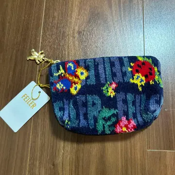 미사용 새상품 페이러 양면 패턴 다름 하이디 x 로즈 보트형 파우치