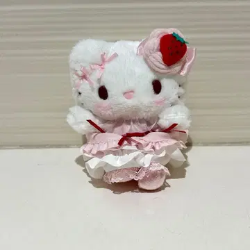 헬로키티 마스코트 백참 (딸기 휘핑 케이크) 산리오