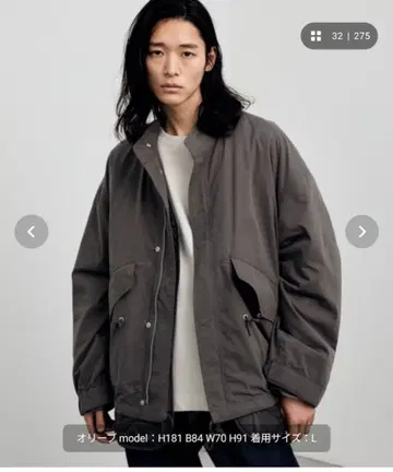 WYWM LAYERED 3WAY MILITARY BLOUSON