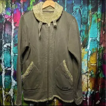 gymmaster 짐 마스터 자켓 무스탕 코트 size L