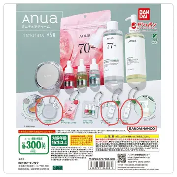 Anua 미니어처 참 캡슐 토이