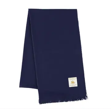 캐시미어100%  스톨 [ 네이비 ] 경량 일본제