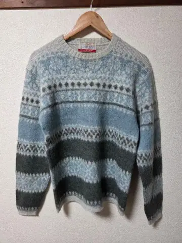 얀센 모헤어 스웨터 빈티지 usa제