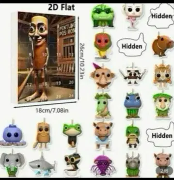 [ 미개봉 새상품 ] 이탈리안 레인 로트 애드벤트 달력 24개 크리스마스