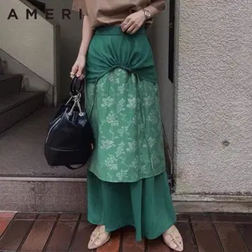 CLAIRE JACQUARD BUD SKIRT 미사용