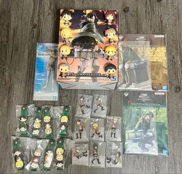 진격의 거인 제일복권 리바이 MASTERLISE 외 컴프 세트