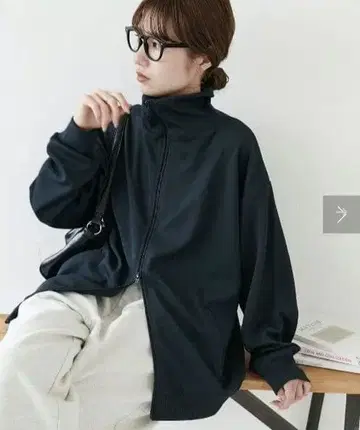 [ Discoat ] 트랙 저지 블랙