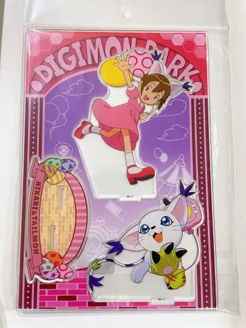 디지몬 돈키 MEGA 아크릴 스탠드 이슬이(히카리) & 테일몬