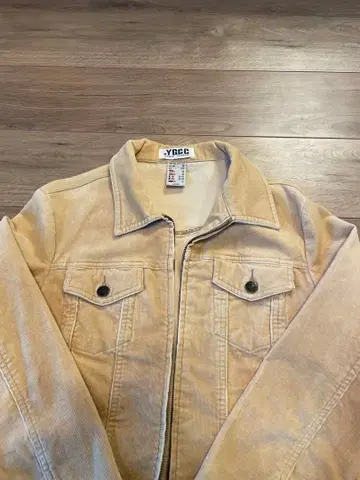 베이지 집업 자켓 여성용