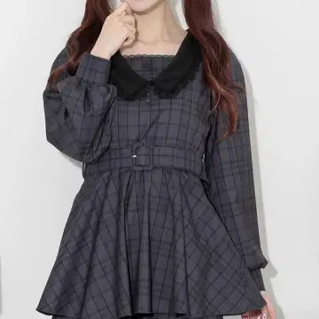 pium 프론트 자수 카라 부착 도리 셋업