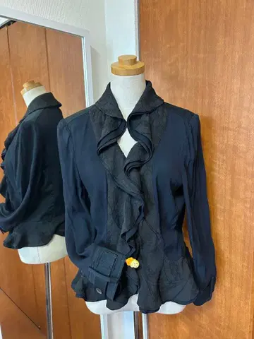 새상품급 [브랜드] TREND LES COPAINS 블라우스 자켓 레꼬빵