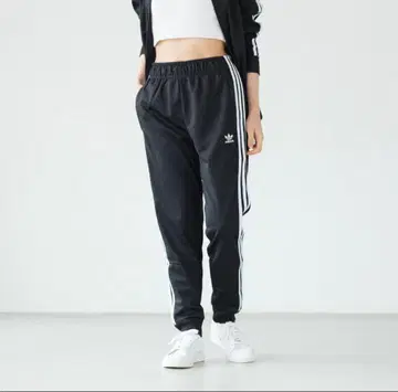 새상품급 아디다스 오리지널 3 라인 트랙 팬츠 S 블랙