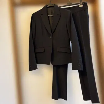 블랙 비즈니스 정장 9AR 수트 셋업 상하의