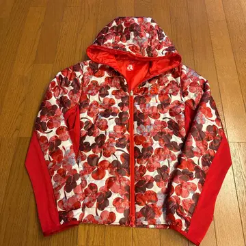 아르치비오! 플라워 프린트! 후드 부착 점퍼! 40! 새상품급입니다!