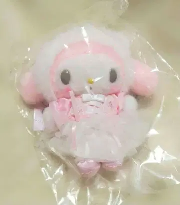 마이멜로디 화이트 고양이 발레리나 마스코트 홀더 마스코트 참 산리오