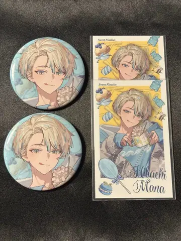 [ 익명 배송/추적 ] 히바치 마나 캔뱃지 폴라로이드