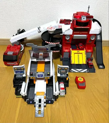 4점 풀세트 파이어 스테이션 파이어 엔진 빅 파토 긴급 차량