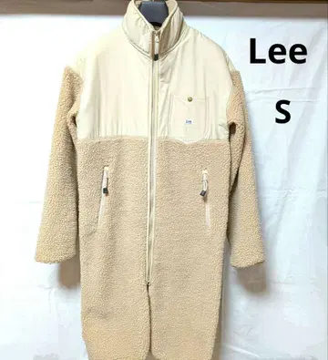 Lee 보아 코트 롱 코트 보아 자켓 롱 기장