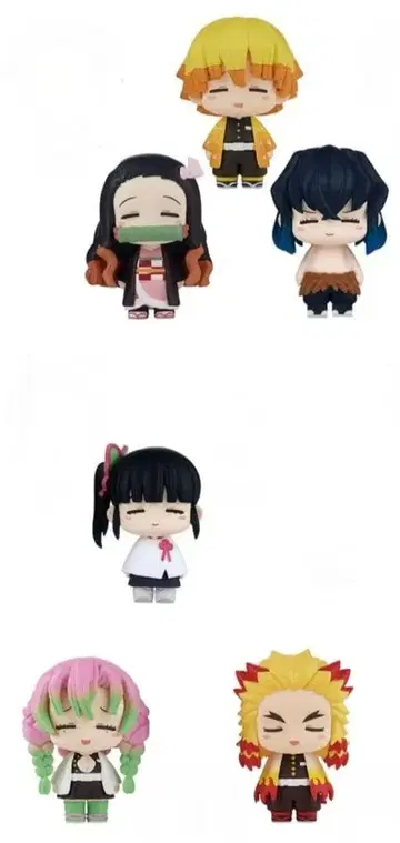 귀멸의 칼날 츠무리즈무 6종 세트