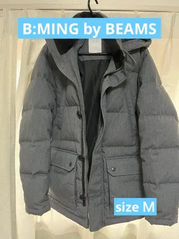B:MING by BEAMS 그레이 다운 자켓 M