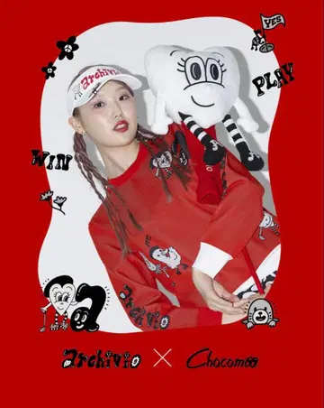 ARCHIVIO x Chocomoo ] 인형형 골프헤드커버